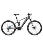 Električni brdski bicikl E-Trail 29" s punom suspenzijom sivi