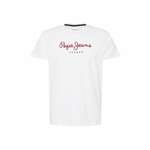 Pepe Jeans Majica 'Eggo' mornarsko plava / tamno crvena / bijela