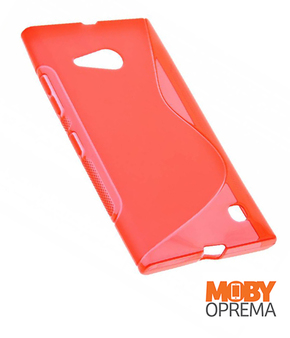 Nokia/Microsoft Lumia 735 crvena silikonska maska