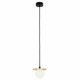 ARGON 8240 | Trevi-AR Argon visilice svjetiljka 1x G9 crno, zlatno, opal