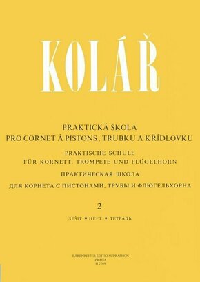 Jaroslav Kolář Praktická škola pro cornet á pistons