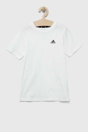 ADIDAS SPORTSWEAR Tehnička sportska majica 'Essentials Small Logo' crna / bijela