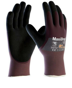 ATG® natopljene rukavice MaxiDry® 56-425 06/XS 10 | A3114/10