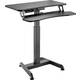 LogiLink barski stol EO0014 crna EO0014 Boja stolne ploče: crna električno podesiva visina , ergonomično, ladica za tipkovnicu (proširiv) maks. visina: 1220 mm