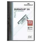 Durable uredski materijal DURACLIP 30 - 2200 220001 din a4 crna