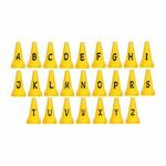 Čunjevi sa slovima A - Z Alphabet Set packaging 1 set