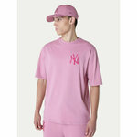 New Era T-shirt New York Yankees MLB League Essential 60596181 Ružičasta Regular Fit