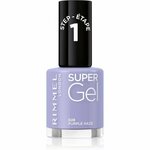 Rimmel London Super Gel STEP1 gel lak za nokte 12 ml Nijansa 028 purple haze