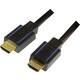 LogiLink HDMI priključni kabel HDMI A utikač, HDMI A utikač 7.50 m crna CHB007 HDMI kabel