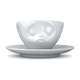 Bijela porculanska šalica za kavu poljubac 58products, 200 ml