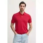 Pamučna polo majica Pepe Jeans ESSENTIAL POLO CONTRAST LOGO crvena PM542298