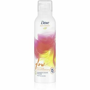 Dove Bath Therapy Glow pjena za tuširanje Blood Orange &amp; Rhubarb 200 ml