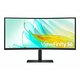 Samsung ViewFinity S6 LS34C652UAUXEN monitor, VA, 34", 21:9, 3440x1440, 100Hz, pivot, USB-C, HDMI, Display port, USB
