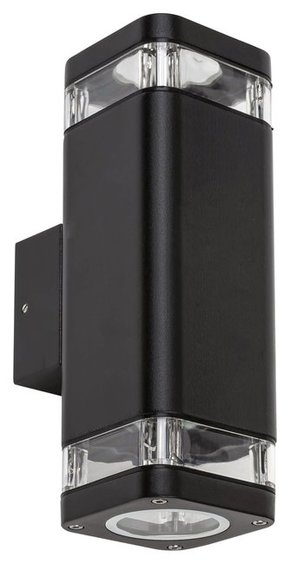 RABALUX 7956 | Sintra-RA Rabalux zidna svjetiljka oblik cigle 2x GU10 IP44 crno mat