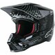 Alpinestars S-M5 Solar Flare Helmet Black/Gray/Gold Glossy L Kaciga