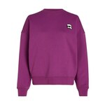 Karl Lagerfeld Sweater majica purpurna / bijela