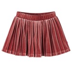 vidaXL Dječja plisirana suknja srednje ružičasta 140