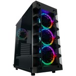 LC Power Gaming 709B - Solar_System_X kućište, midi, bez napajanja, ATX, mATX