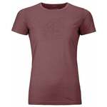 Ortovox 120 Tec Lafatscher Topo T-Shirt W Mountain Rose L Majica na otvorenom