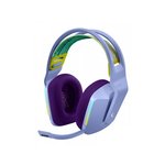 Logitech G733 Lightspeed gaming slušalice, 3.5 mm/USB/bežične/bluetooth, bijela/crna/mint/plava, 26dB/mW, mikrofon