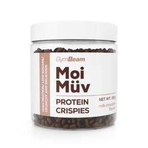 GymBeam MoiMüv Protein Crispies 190 g mliječna čokolada