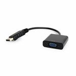 Gembird DisplayPort to VGA adapter cable, black GEM-A-DPM-VGAF-02 GEM-A-DPM-VGAF-02