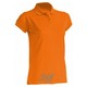 Ženska polo majica kratki rukav narančaste boje vel. L