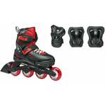 Rollerblade Fury Combo JR Black/Red 28-32 Inline Role