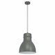 EGLO 43622 | Ebury Eglo visilice svjetiljka 1x E27 sivo, bijelo