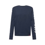 Hummel Sportska sweater majica morsko plava / bijela
