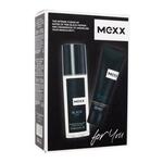 Mexx Black Set dezodorans 75 ml + gel za tuširanje 50 ml za muškarce