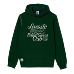 Muška sportski pulover Lacoste SPORT Roland Garros Edition Hoodie - green