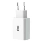 Zidni punjač XO L36, 1x USB, Quick Charge 3.0 (bijeli)
