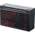 CSB Battery GP 6120 Standby USV GP6120F2 olovni akumulator 6 V 12 Ah olovno-koprenasti (Š x V x D) 151 x 101 x 50 mm plosnati priključak 4.8 mm, plosnati priključak 6.35 mm bez održavanja, nisko sa...