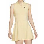 Ženska teniska haljina Nike Court Dri-Fit Victory Tennis Dress W - pale vanilla/black