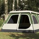 vidaXL Kupolasti šator za kampiranje za 8 osoba zeleni brzo otpuštanje