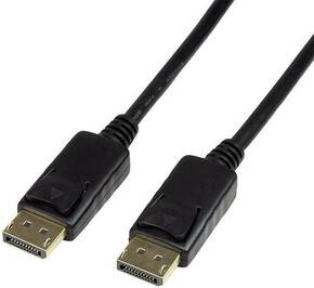 LogiLink DisplayPort priključni kabel DisplayPort utikač
