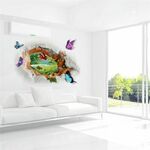 3D Wall sticker Ples leptira dimenzije 70x50 cm