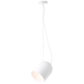 BRILLIANT 93781/05 | Yan Brilliant visilice svjetiljka s mogućnošću skraćivanja kabla 1x E27 bijelo