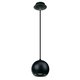VIOKEF 4141400 | Ball-VI Viokef visilice svjetiljka 1x GU10 crno
