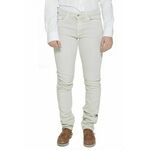 GANT WOMEN'S BEIGE TROUSERS bijela, smeđa, kremasta