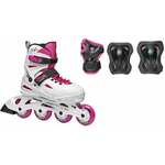 Rollerblade Fury Combo JR White/Pink 33 - 36,5 Inline Role