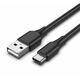 Vention USB 2.0 A Male to C Male 3A Cable 1m, Black VEN-CTHBF