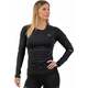 Nebbia Long Sleeve Smart Pocket Sporty Top Black XS Majica za fitnes