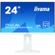 Iiyama ProLite XUB2492HSU-W1 monitor, IPS/VA, 23.8"/24", 16:9, 1920x1080, pivot, HDMI, Display port, VGA (D-Sub), USB