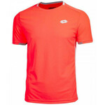 Majica za dječake Lotto Top Ten B Tee PRT PL - red orange