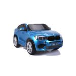 Licencirani auto na akumulator BMW X6M - dvosjed - plavi/lakirani
