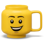 Žuta keramička dječja šalica 530 ml Head - LEGO®