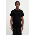 Majica kratkih rukava Heliot Emil crna SS26PRE.M.09.158.BLK01