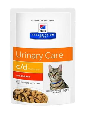 Hill's Prescription Diet™ c/d™ Multicare mačja hrana u vrećici 12 x 85 g
